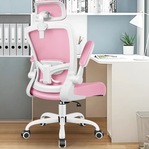 Miniatura 2 de FelixKing Silla de oficina, silla de escritorio con soporte lumbar ajustable, silla ergonómica para computadora con respaldo alto y reposabrazos