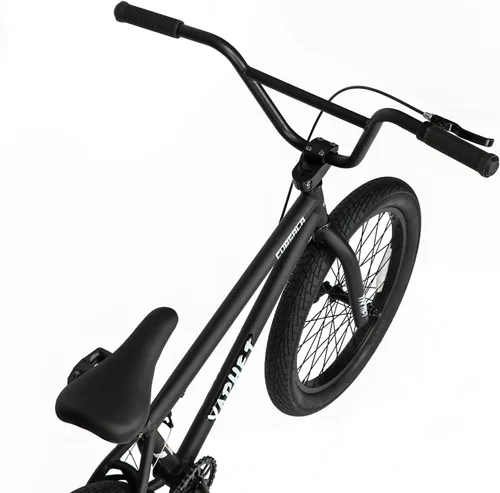 Miniatura 7 de cubsala Freestyle BMX Bike, 20 Inch Yaphet Bicycle for Teen Beginner and Adult Riders, Bike with Hi-Ten Steel Frame, Multiple