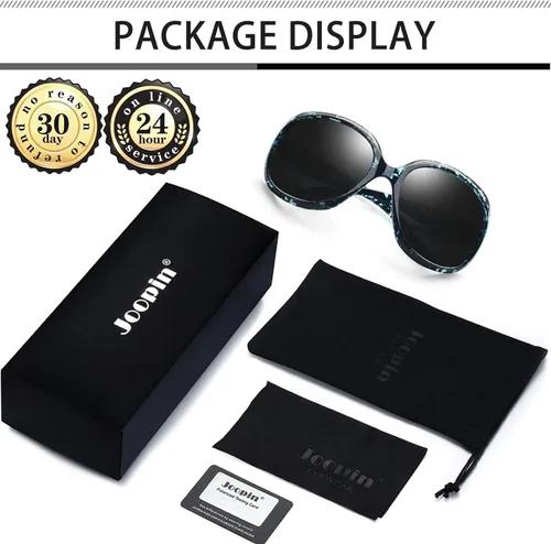 Miniatura 122 de Joopin Lentes de sol de gran tamaño para mujer, polarizados, grandes, para conducción, protección UV, grandes sombras