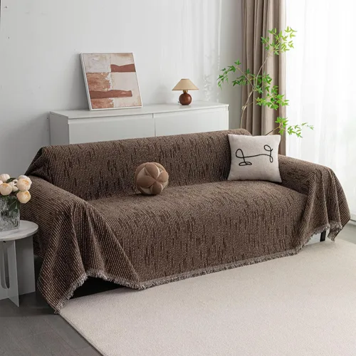Miniatura 10 de MYSKY HOME Fundas para sillón, funda para silla reclinable, color beige, fundas de sofá para sofá modular en forma de L, fundas de sofá de gran