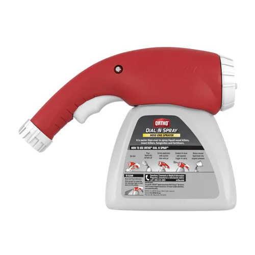 Miniatura 2 de Ortho Dial N Spray Pulverizador de manguera para herbicida líquido y matainsectos, fungicida, fertilizante con 14 configuraciones de dilución