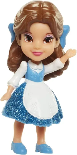 Miniatura 2 de Disney Princess My First Mini Vestido Azul Niño Belle Muñeca Posable