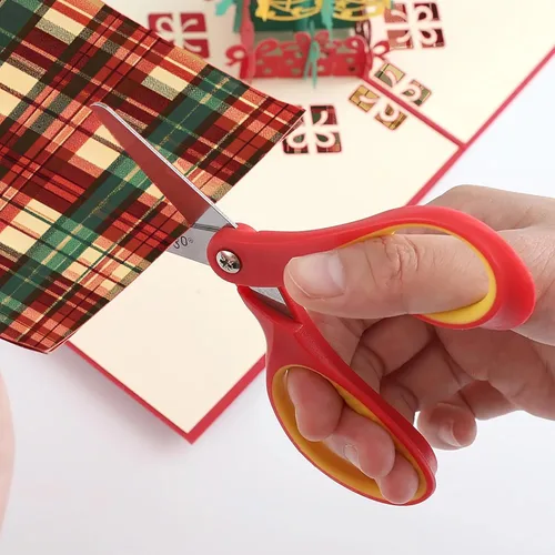Miniatura 8 de Papel para álbum de recortes con patrón navideño, suministros de producción de tarjetas de 6 pulgadas, 24 hojas de cartulina libre de ácido de un