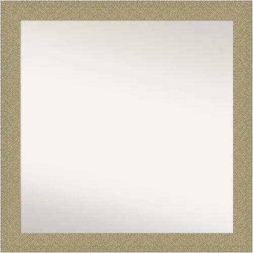 Miniatura 69 de Amanti Art Espejo de pared personalizado no biselado (24.25 x 24.25 pulgadas), marco dorado de mosaico, varios tamaños personalizados, espejo