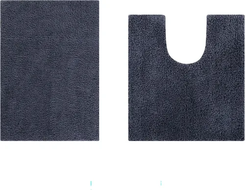 Miniatura 21 de Better Trends Micro Collection - Tapetes de baño, alfombra suave, alfombra de felpa absorbente, alfombra de baño 100% poliéster para suelo de baño