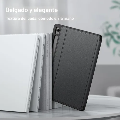 Miniatura 4 de JETech Funda para Samsung Galaxy Tab S10 Lite / S10 FE / S9 FE 10.9 Pulgadas con Soporte para Lápiz S, Funda Folio Delgado con Soporte y Visor Negro