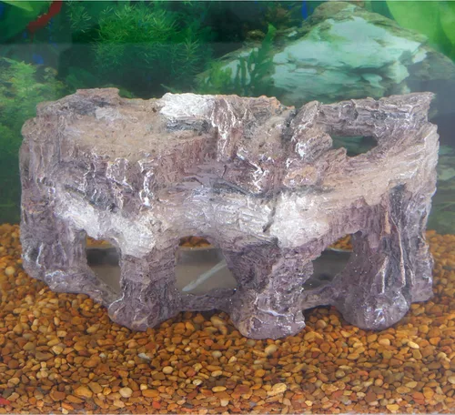 Miniatura 2 de Penn-Plax Grotto Natural Cliff Rock-Scape - Decoración de terrario y acuario para reptiles, anfibios, peces y otros animales pequeños