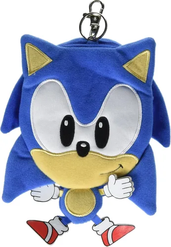Miniatura 3 de Sonic The Hedgehog - Monedero de peluche Sonic The Hedgehog de 7 pulgadas