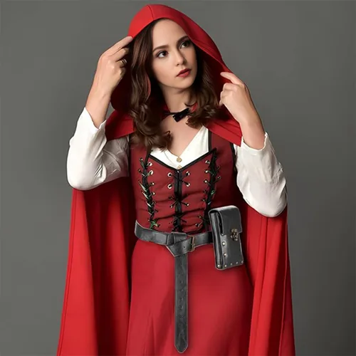 Miniatura 4 de Accesorio de disfraz renacentista, bolsa de cinturón retro, estilo steampunk, medieval, casual, para festivales góticos, cosplay, juegos de Halloween
