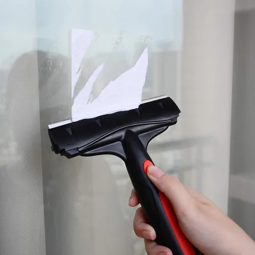 Miniatura 3 de EHDIS Cuchillas de repuesto de 6 pulgadas para raspador de pintura, cuchillas de acero inoxidable para raspadores de ventana, doble filo, paquete
