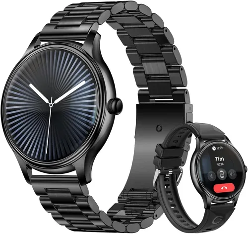 COLMI L28 - Reloj inteligente deportivo para mujer, pantalla AMOLED de 1.32 pulgadas, reloj inteligente ultrafino, hacer/recibir/finalizar llamadas,