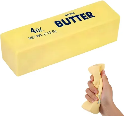 Juguete para ansiedad con aroma a mantequilla, de levantamiento lento, bola para aliviar el estrés para TDAH y ansiedad, lindo regalo suave y blando