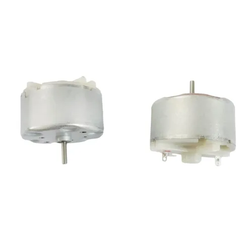 Micro motor eléctrico 3V-2700RPM 500TB-18280 Pequeño motor de CC 2 piezas