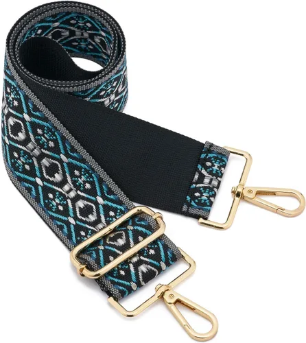 Miniatura 443 de ZOOEASS - Correa de repuesto para cartera, para colgar en el hombro o para cruzar, ancha y ajustable, de lona