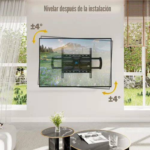 Miniatura 6 de Mounting Dream Soporte de pared para TV, certificado UL, soporte de montaje de movimiento completo para televisores de pantalla plana de 42 a 84