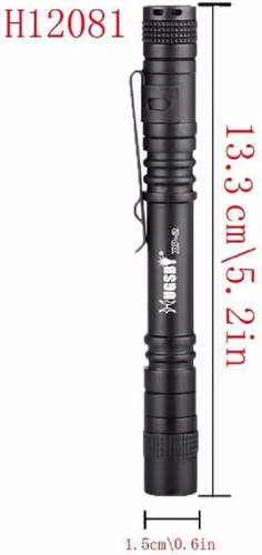 Miniatura 2 de Mini linterna LED Penlight ZIYUO CREE XPE-R3 con lámpara de brillo de 1200LM