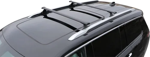 BRIGHTLINES Barras transversales de metal compatibles con Jeep Grand Cherokee 2022-2026 y Jeep Grand Cherokee L 2021-2026 para kayak, equipaje,