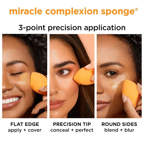 Miniatura 6 de Real Techniques Esponjas de maquillaje surtidas, tez milagrosa, polvo milagroso, esponja de belleza Miracle Airblend para mezclar maquillaje