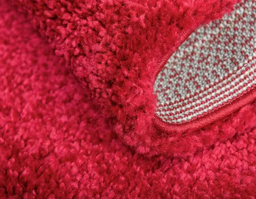 Miniatura 6 de Unique Loom Colección Solo - Alfombra de área Calabasas (5 pies 3 pulgadas x 7 pies 7 pulgadas, rectangular, rojo)
