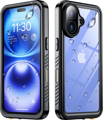Miniatura 29 de SPIDERCASE Solo diseñada para el iPhone 13 Pro Max, funda impermeable, lente incorporada y protector de pantalla, protección completa de alta