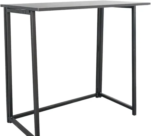 Miniatura 4 de Escritorio plegable, mesa de computadora de montaje simple, escritorio de oficina en casa plegable simple que ahorra espacio para habitación