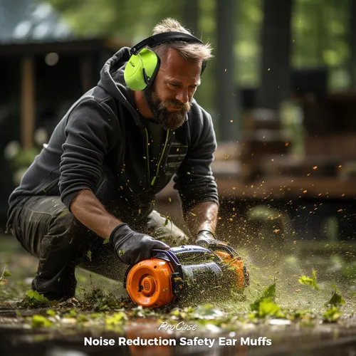 Miniatura 33 de ProCase NRR 28dB Noise Reduction Ear Muffs, Foldable Adjustable Noise Cancelling Headphones