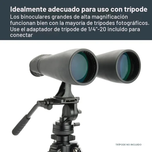 Miniatura 2 de Prismáticos negros 25 x 70 Celestron 71008 SkyMaster.