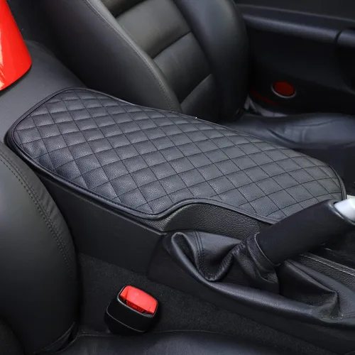 Miniatura 5 de Funda protectora suave para reposabrazos de consola central para Chevrolet Corvette C6 Z06 ZR1 2005 2006 2007 2008 2009 2010 2011 2012 2013, cojín
