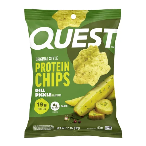 Miniatura 19 de Quest Nutrition, Ojuelas de Proteínas con sabor a Queso Cheddar y Crema Agria, 19g de Proteína, 4g de Carbohidratos Netos, Bajas en Carbohidratos