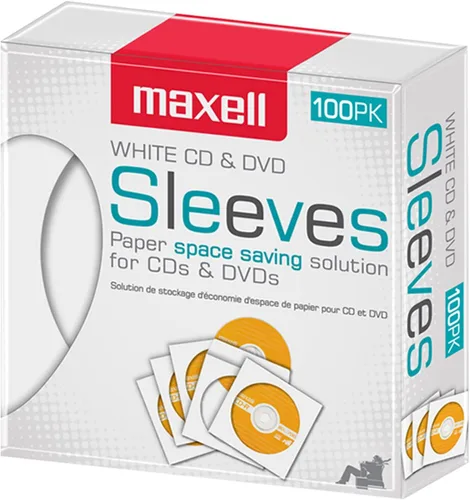Miniatura 2 de Maxell Fundas de almacenamiento de CD/DVD