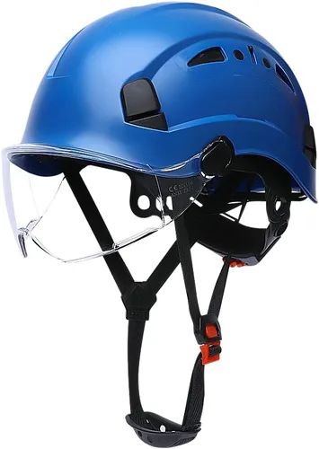 Miniatura 10 de Cascos De Construcción Casco de Seguridad con Visera 6 Puntos Ajustable Suspensión ANSI Z89.1 Tipo I Clase C Hardhats, Cascos De Construcción