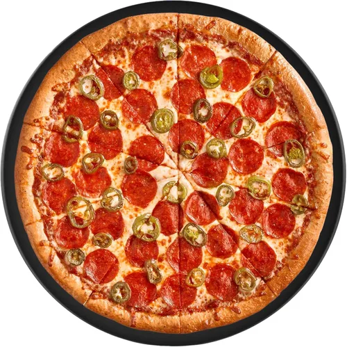 Onlyfire Piedra de pizza negra antiadherente de 15 pulgadas para horno, barbacoa y parrilla, calentamiento rápido, cocción uniforme, cordierita