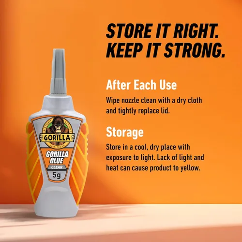 Miniatura 6 de Gorilla Pegamento transparente Micro Precise, 0.18 oz, transparente (paquete de 2)