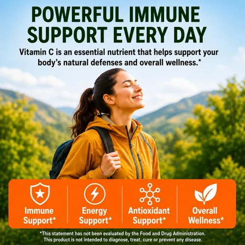 Miniatura 2 de Suplemento de vitamina C8 + zinc para una absorción más intensa (90 cápsulas) 527 mg por porción 8 fuentes tamponadas de vitamina C