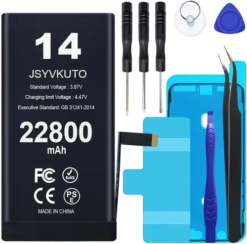 Miniatura 9 de Batería de 22800 mAh para iPhone 13 Pro, nueva batería de repuesto de 0 ciclos mejorada de mayor capacidad para iPhone 13 Pro con juego completo