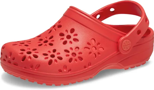 Miniatura 11 de Zuecos Crocs clásicos para niños con diseño floral