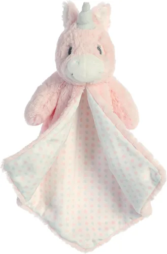 Miniatura 2 de Aurora Snuggly Magic Unicorn Aria Luvster - Animal de peluche para bebé, juguete suave y tierno, compañero reconfortante, rosa, 14 pulgadas