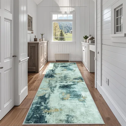 Miniatura 46 de 5x7 Area Rugs for Living Room Rug Washable: Abstract Rug for Dining Room Bedroom Carpet Non Slip 5 by 7 Indoor Modern Nursery Home Office Beige