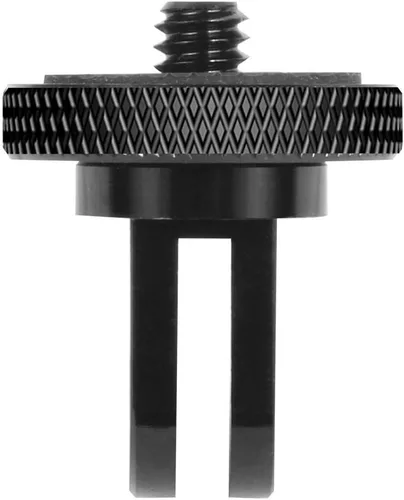 Miniatura 5 de Soporte de trípode de liberación rápida CNC de aluminio con interfaz base de hebilla de adaptador de 1/4 compatible con Hero 13/12/11, OSMO 360, ONE