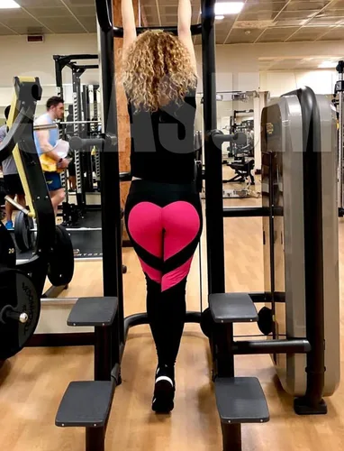 Miniatura 3 de SEASUM - Leggings de yoga para mujer, con retazos en forma de corazón y cintura alta, para entrenamiento, acondicionamiento físico, gimnasio