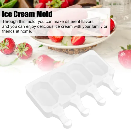 Miniatura 2 de Herramienta de helado, herramienta de barra de hielo de silicona multirejilla, a prueba de calor, reutilizable, herramienta para hacer helados