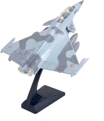 Miniatura 10 de Ailejia Diecast F 16 Fighting Falcon modelo de avión avión Ejército de la Fuerza Aérea Juguetes Militar Avión Tire hacia atrás con luces y sonidos