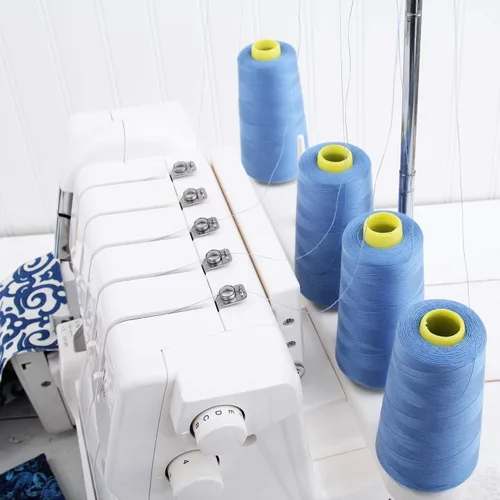 Miniatura 4 de Threadart Hilo Serger - Costura Poliéster - 2750 Yard Cono 40/2 - Aguamarina