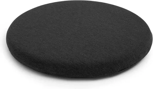 Miniatura 7 de Cojines redondos extraíbles para silla, almohadillas de espuma viscoelástica, cómodo cojín de asiento antideslizante y transpirable, adecuado
