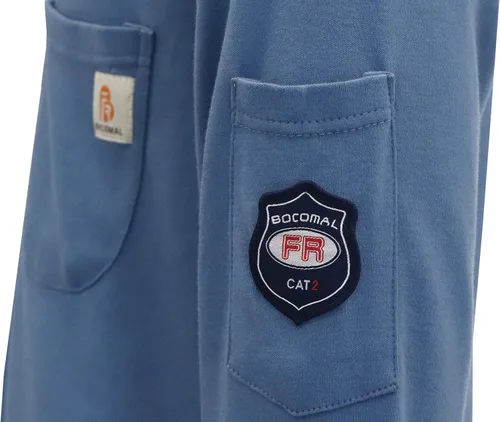 Miniatura 76 de BOCOMAL FR Shirts - Camisa ligera de 5.5 onzas de manga corta y resistente al fuego/ignífuga