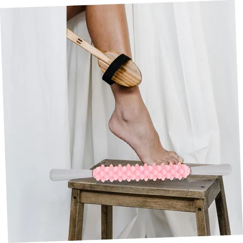 Miniatura 9 de Deep Tissue Muscle Roller Stick for Legs Back Arms Shoulders Nonslip Trigger Point Massager TPR Body Massage Roller for Full Body Relaxation and
