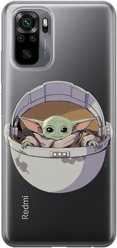 Miniatura 26 de ERT GROUP Caja del teléfono móvil para Xiaomi REDMI Note 10/10S Original y con licencia oficial Star Wars Patrón Baby Yoda 001 adaptado de manera