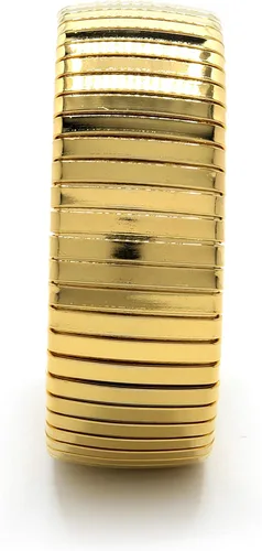 Miniatura 4 de MARSHAL METAL Pulsera de moda Omega Latón Pulido Stretch Cobra Pulsera (23MM)