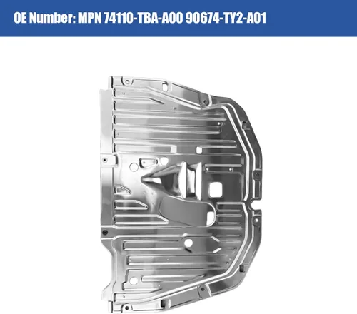 Miniatura 4 de Protector contra salpicaduras del motor compatible con Honda Civic 2016 2017 2018 2019 2020 2021, cubierta protectora bajo el auto OEM 74110-TBA-A00