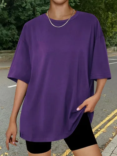 Miniatura 56 de Trendy Queen - Camisetas de entrenamiento de moda para mujer, camisetas atléticas de manga corta para verano y primavera, disponibles en tallas